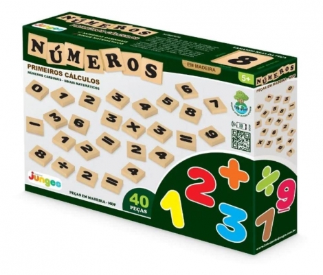 NÚMEROS - 40 PEÇAS