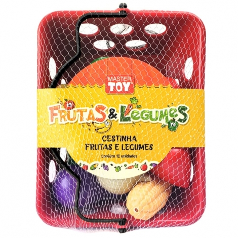 CESTINHA DE FRUTAS E LEGUMES
