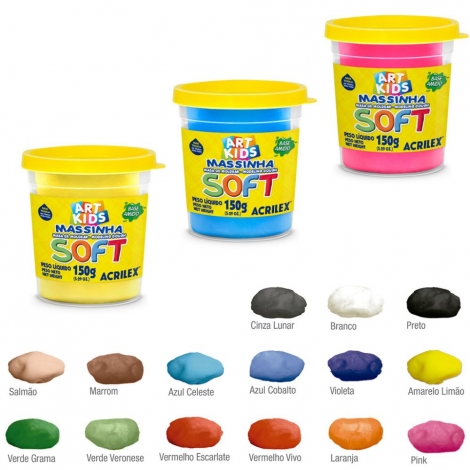 MASSINHA 150G - ACRILEX