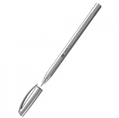 CANETA CIS ALFA 1.0 - PRATA