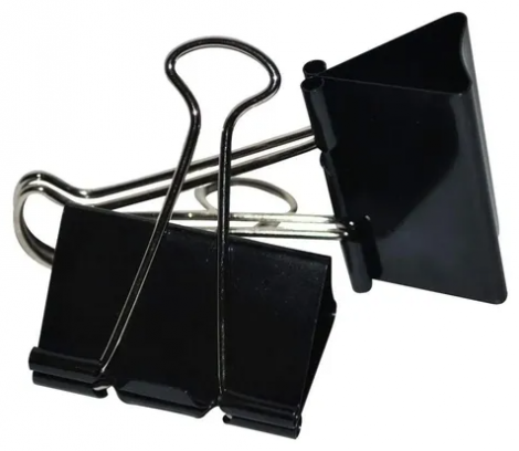 BINDER CLIPS 32MM PRETO - UNIDADE