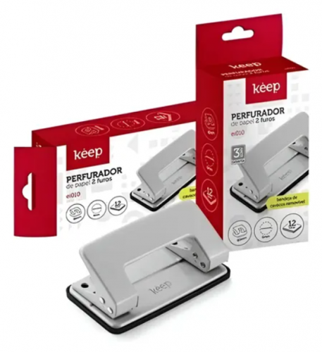 PERFURADOR DE PAPEL KEEP - EI010