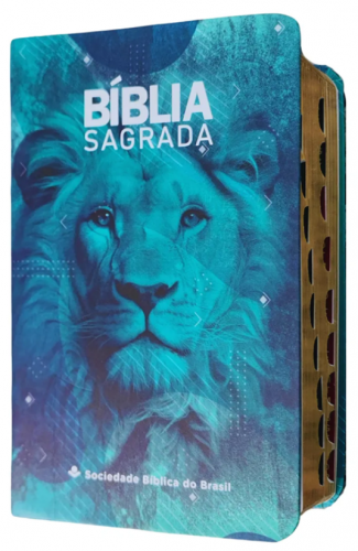 BÍBLIA SAGRADA - LEÃO AZUL