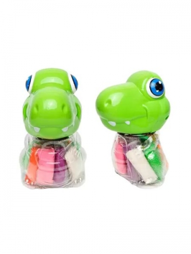 MASSA DE MODELAR DINO 12 CORES + 5 FERRAMENTAS - LEO E LEO