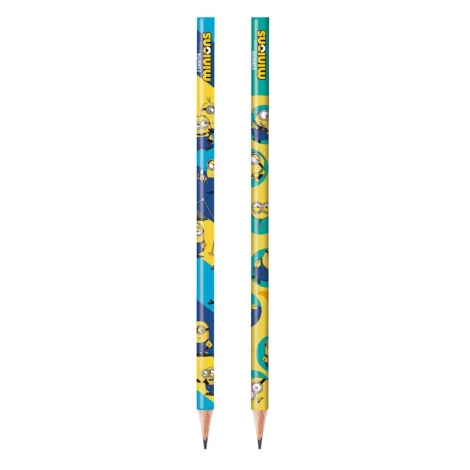 LÁPIS PRETO MINIONS TRIS