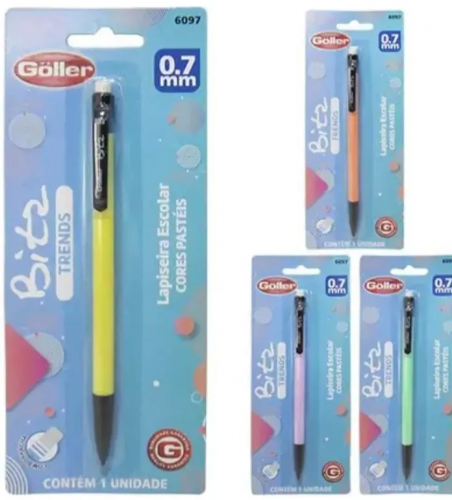 LAPISEIRA GOLLER BITZ TRENDS 0,7MM - VERDE ÁGUA