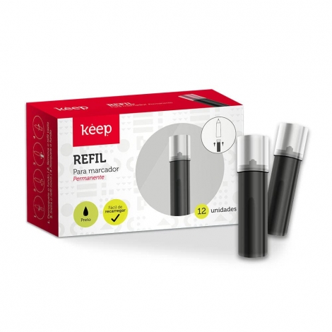 REFIL PARA MARCADOR PERMANENTE - KEEP