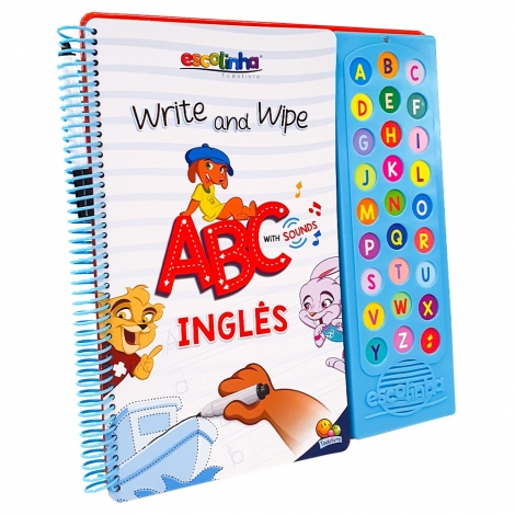 LIVRO WRITE AND WIPE - INGLÊS - TODOLIVRO