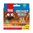 GIZ DE CERA TRIANGULAR 12 TONS DE PELE - TRIS