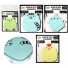 BLOCO DE ANOTACAO STICKER ADESIVO BICHINHOS C/50 FOLHAS