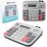 CALCULADORA ELETRONICA 8 DIGITOS BOTAO DE ACRILICO COM PORTA CANETA COM SOM A PILHA MAXMIDIA 14,9X12,8CM
