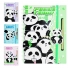CADERNETA / BLOCO DE ANOTACAO ESPIRAL INTER PAPER PANDA FAMILY COM CANETA 60 FOLHAS 19,2X14,5CM