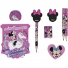 KIT FUN INFANTIL ESCOLAR MINNIE COM 9 ITENS MOLIN