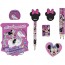 KIT FUN INFANTIL ESCOLAR MINNIE COM 9 ITENS MOLIN