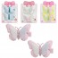 KIT ACESSORIOS PARA CABELO PRESILHA BORBOLETA COM 2 PECAS 6X4,5X1CM